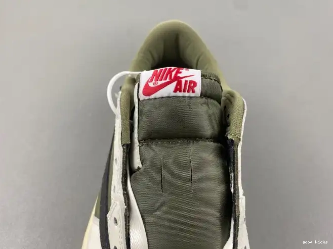 OLIVE SCOTT OG LOW JORDAN 1 AIR TRAVIS X DM7866-200 MEDIUM 0405